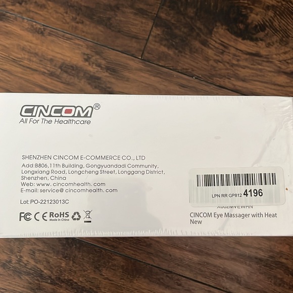 Cincom Intelligent Eye Massager - Picture 4 of 4